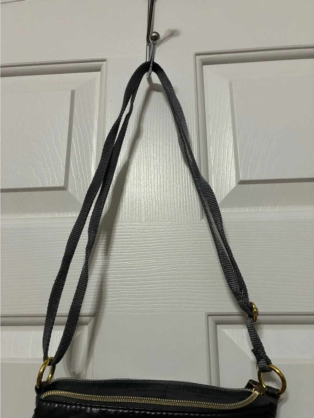 Pewter Crossbody purse